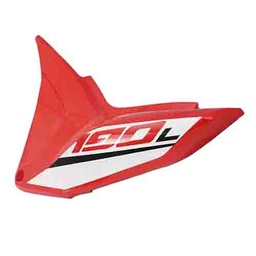 [MTC0468] CACHA LATERAL HONDA XR190L ROJA LADO IZQUIERDO MTC
