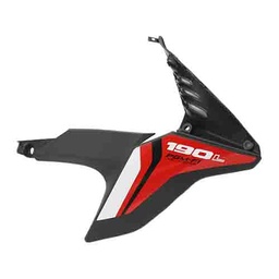 [MTC0467] CACHA TANQUE HONDA XR190L BLANCA  LADO DERECHO MTC