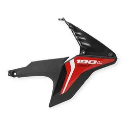 [MTC0465] CACHA TANQUE HONDA XR190L NEGRA LADO DERECHO MTC