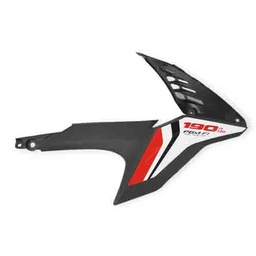 [MTC0463] CACHA TANQUE HONDA XR190L ROJA LADO DERECHO MTC