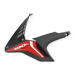 [MTC0464] CACHA TANQUE HONDA XR190L NEGRA LADO IZQUIERDO MTC