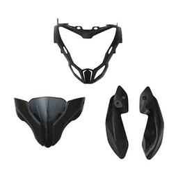 [MTC0812] CUBRE OPTICA BAJAJ ROUSER NS200 NEGRO MTC