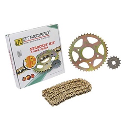 [SW41201-0020] KIT TRANSMISION DOMINAR 400 / KTM DUKE 390 (42T / 15T) 520HO-120L C/CAD DOR. C/ ORING STD